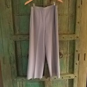 ST JOHN - Light Blue Knit Pants - Size 10